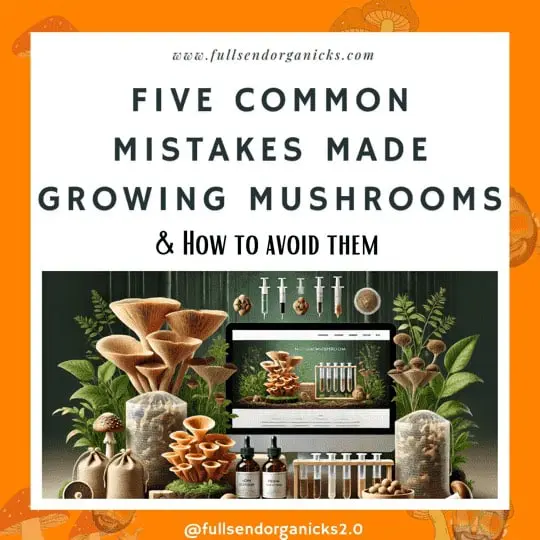 5 Common Mushroom Growing Mistakes (And How to Avoid Them)