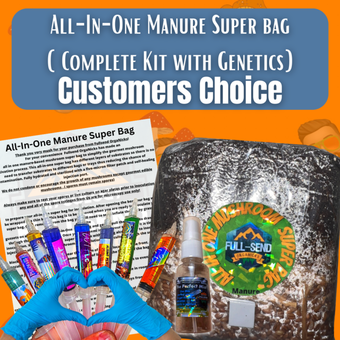 All-In-One Manure Super Grow Kit (Complete Kit with Genetics) Customers Choice