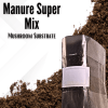 Manure Super Mix Mushroom Substrate XL 5 LB Bag | Fullsend Organicks