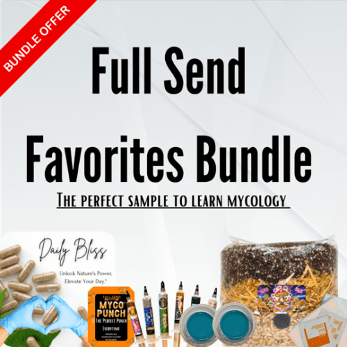 Full Send Favorites Bundle, a great way to sample the top selling supplies from fullsend organicks