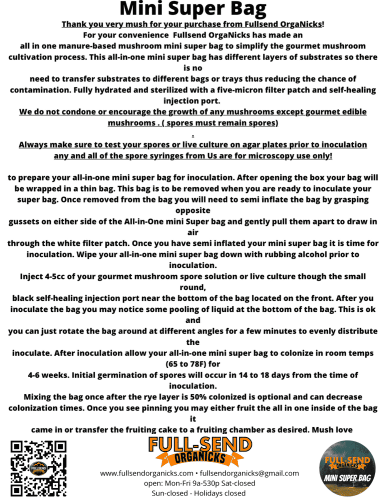 how to use mini mushroom grow bags how to use mini mushroom grow bags