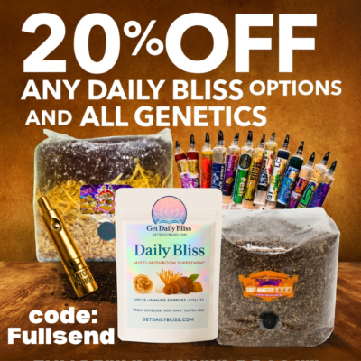 Daily Bliss and syringe pop up